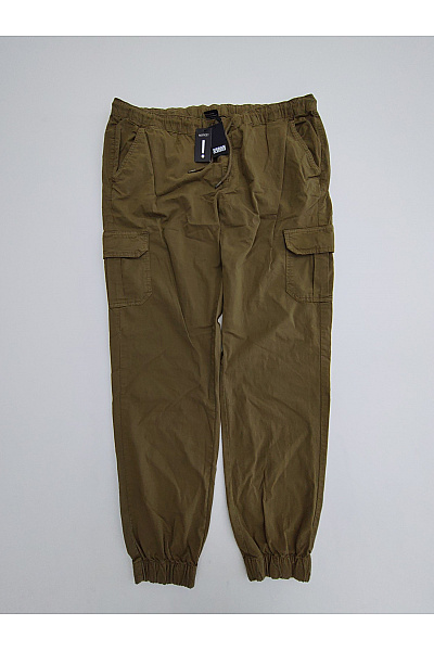 URBAN CLASSICS Pánské khaki cargo jogger kalhoty s kapsami Vel. 3XL | URBAN CLASSICS | obrázek 2