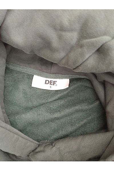 def Dámská bavlněná oversized mikina s kapucí a klokaní kapsou Vel. S | def | obrázek 7