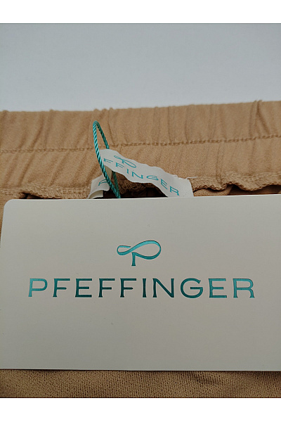 PFEFFINGER Béžová elegantní pouzdrová sukně Velikost DE 17 | PFEFFINGER | obrázek 7