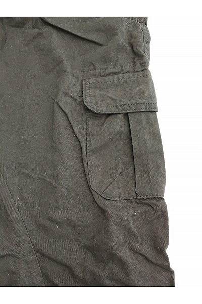 URBAN CLASSICS Černé bavlněné cargo kalhoty jogger Vel. M | URBAN CLASSICS | obrázek 2