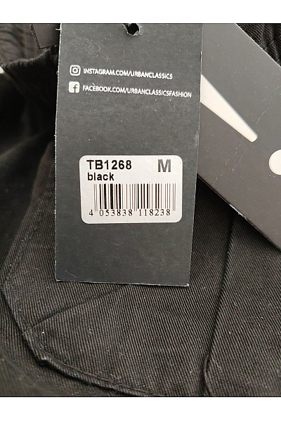 URBAN CLASSICS Černé bavlněné cargo kalhoty jogger Vel. M | URBAN CLASSICS | obrázek 8