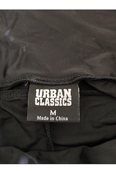 URBAN CLASSICS Černé lesklé legíny s vysokým pasem Vel. M | URBAN CLASSICS | obrázek 8