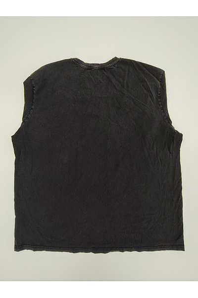 MJGONZALES Černé bavlněné tričko s krátkým rukávem a nápisem Vel. 4XL | MJGONZALES | obrázek 6