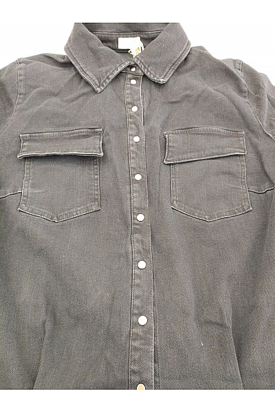 C'est tout Černý bavlněný dámský overal s dlouhým rukávem smart casual Velikost DE 44 | C'est tout | obrázek 5