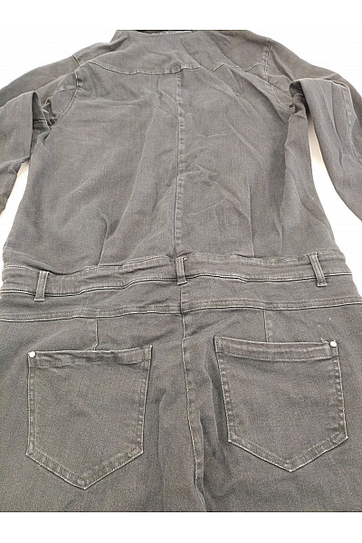 C'est tout Černý bavlněný dámský overal s dlouhým rukávem smart casual Velikost DE 44 | C'est tout | obrázek 11