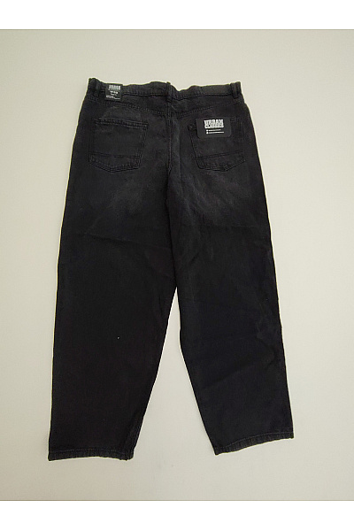 URBAN CLASSICS Pánské černé volné džíny wide leg Velikost EU 38 | URBAN CLASSICS | obrázek 5