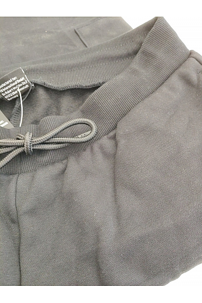 URBAN CLASSICS Černé bavlněné cargo tepláky jogger s kapsami Vel. M | URBAN CLASSICS | obrázek 4