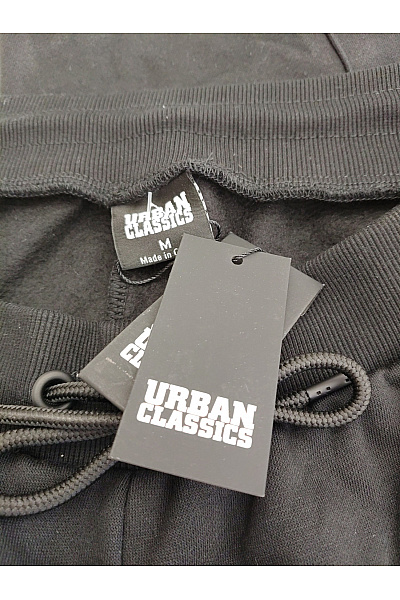 URBAN CLASSICS Černé bavlněné cargo tepláky jogger s kapsami Vel. M | URBAN CLASSICS | obrázek 5