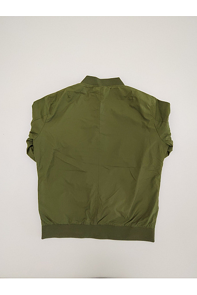 URBAN CLASSICS Pánská khaki bomber bunda se zipem jarní podzimní Velikost L | URBAN CLASSICS | obrázek 8