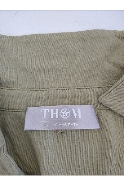 THOM By Thomas Rath Dámská khaki košile s dlouhým rukávem a knoflíky Vel. DE 40 | THOM By Thomas Rath | obrázek 4