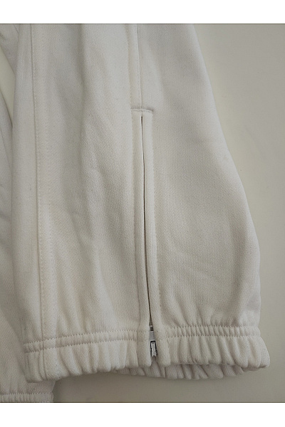 URBAN CLASSICS Bílé bavlněné tepláky s širokými nohavicemi Vel. XL | URBAN CLASSICS | obrázek 2
