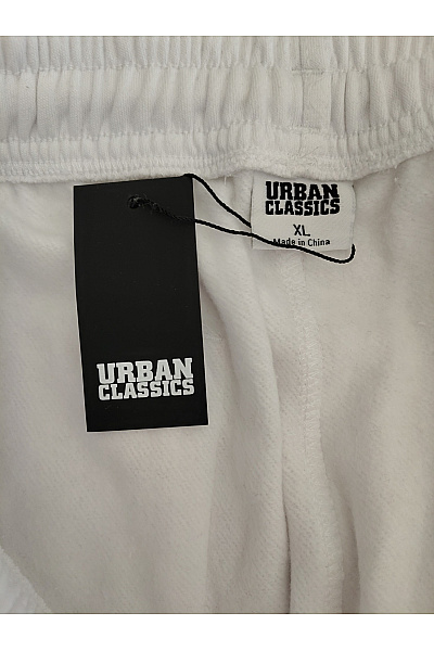 URBAN CLASSICS Bílé bavlněné tepláky s širokými nohavicemi Vel. XL | URBAN CLASSICS | obrázek 8