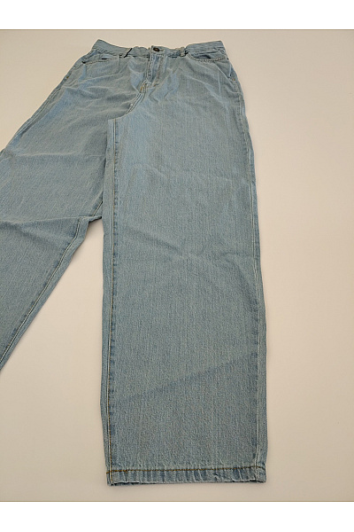 URBAN CLASSICS Pánské modré bavlněné džíny wide leg Velikost EU 34 | URBAN CLASSICS | obrázek 2