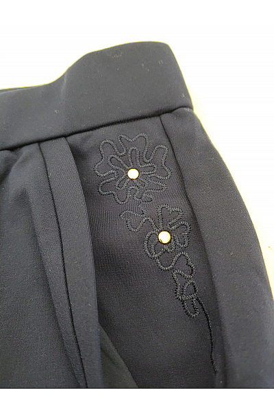 Alfredo Pauly Modré elegantní kalhoty s kapsami Velikost DE 46 | Alfredo Pauly | obrázek 4