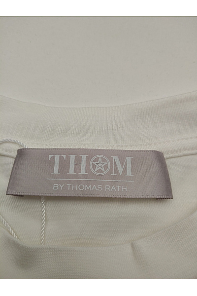 THOM By Thomas Rath Dámské bílé tričko s dlouhým rukávem basic Velikost DE 42 | THOM By Thomas Rath | obrázek 8
