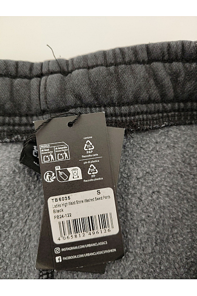 URBAN CLASSICS Černé bavlněné tepláky jogger s kapsami Velikost S | URBAN CLASSICS | obrázek 4