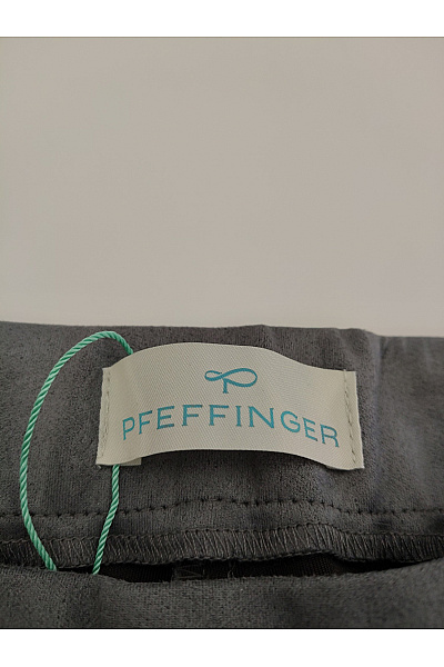 PFEFFINGER Šedé elegantní kalhoty s kapsami a rozparkem Vel. DE 21 | PFEFFINGER | obrázek 5