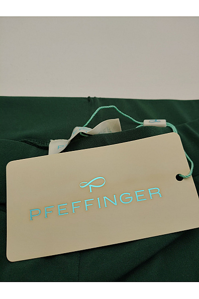 PFEFFINGER Zelené široké letní kalhoty Palazzo Vel. UK 18 | PFEFFINGER | obrázek 8