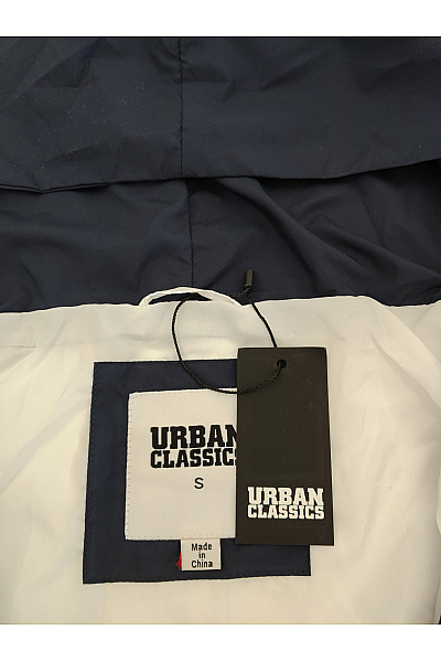 URBAN CLASSICS Barevná sportovní větrová bunda s kapucí se zipem Velikost S | URBAN CLASSICS | obrázek 6