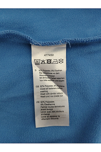 GENTLEMEN SELECTION Modré pánské polo tričko s dlouhým rukávem basic Velikost DE 56 | GENTLEMEN SELECTION | obrázek 7