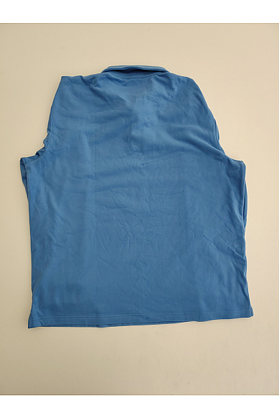 GENTLEMEN SELECTION Modré pánské polo tričko s dlouhým rukávem basic Velikost DE 56 | GENTLEMEN SELECTION | obrázek 8