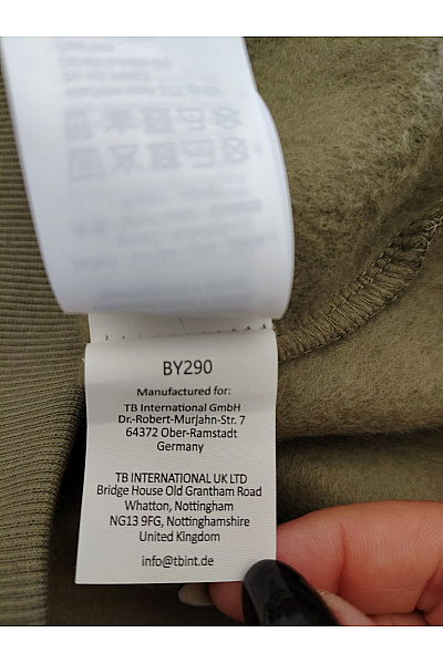 Pánská khaki bavlněná mikina na zip s kapucí Vel. M | Unimoda | obrázek 9