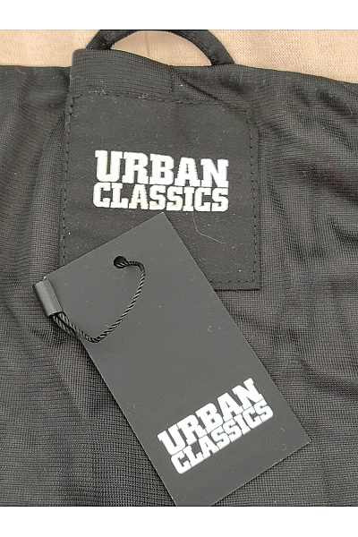 URBAN CLASSICS Béžová pánská mikina s kapucí na zip oversize chlupatá Velikost 4XL | URBAN CLASSICS | obrázek 6