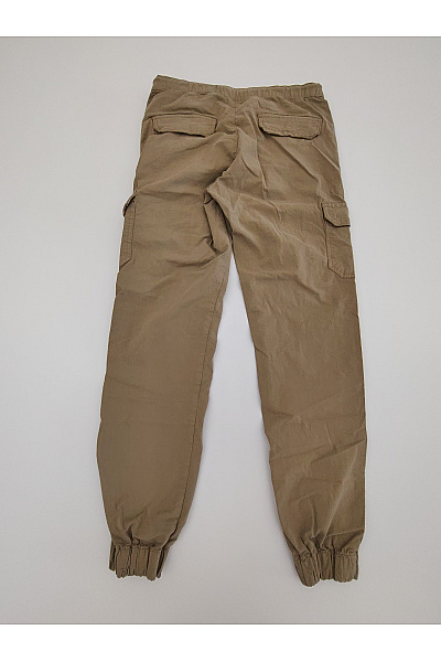 URBAN CLASSICS Bavlněné khaki cargo jogger kalhoty s kapsami Velikost M | URBAN CLASSICS | obrázek 6