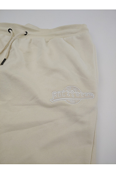 ROCAWEAR Bavlněné tepláky jogger béžové Velikost 4XL | ROCAWEAR | obrázek 3