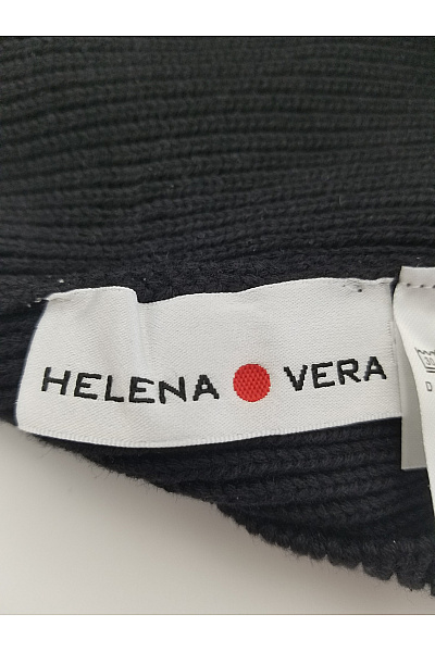 HELENA VERA Černá pletená tunelová šála Vel. IT 48 | HELENA VERA | obrázek 4