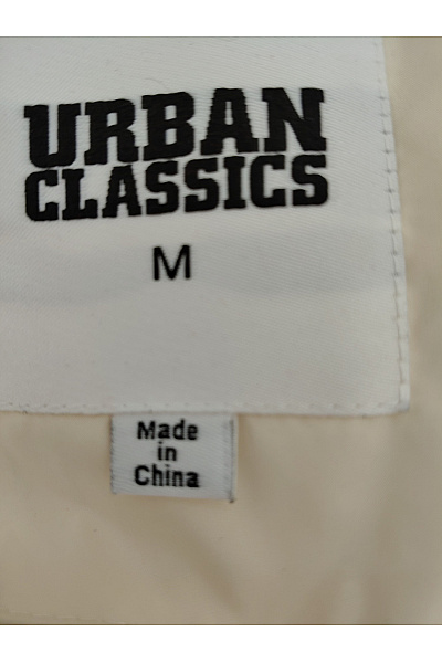 URBAN CLASSICS Béžová prošívaná zateplená vesta bez rukávů se zapínáním Velikost M | URBAN CLASSICS | obrázek 10