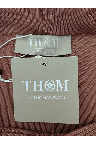 THOM By Thomas Rath Hnědé široké kalhoty s kapsami Velikost DE 40 | THOM By Thomas Rath | obrázek 9