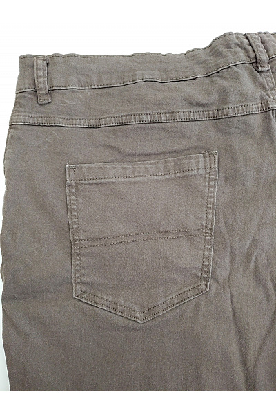 URBAN CLASSICS Hnědé bavlněné džínové kraťasy s kapsami Vel. XXL | URBAN CLASSICS | obrázek 5