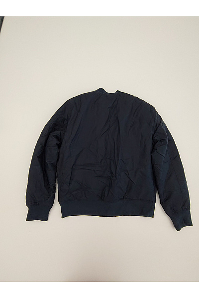 URBAN CLASSICS Pánská modrá bomber bunda se zipem Vel. XL | URBAN CLASSICS | obrázek 5