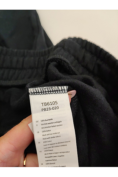 URBAN CLASSICS Dámské bavlněné široké kalhoty černé Velikost 4XL | URBAN CLASSICS | obrázek 5
