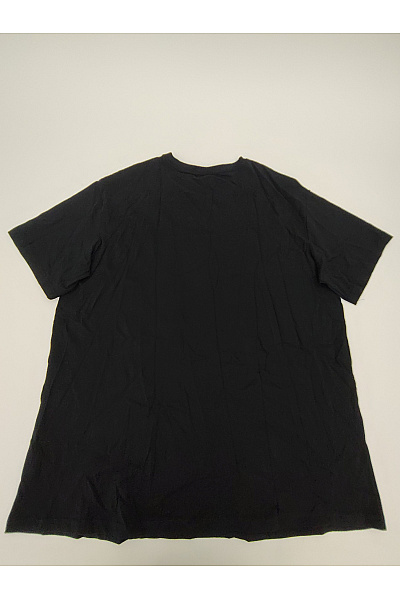 Černé bavlněné tričko s krátkým rukávem a výšivkou srdce Vel. 4XL | Unimoda | obrázek 5