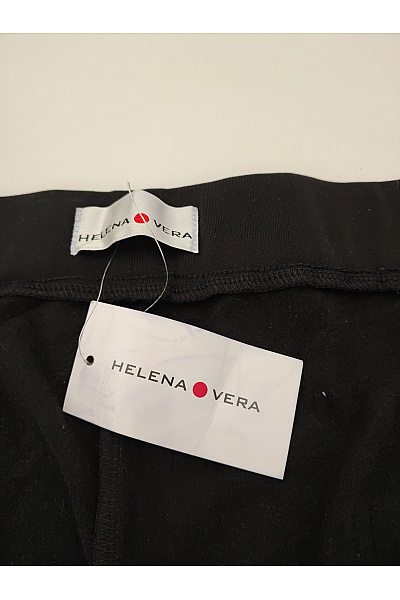 HELENA VERA Černé dámské volnočasové kalhoty s kapsami Vel. DE 26 | HELENA VERA | obrázek 5