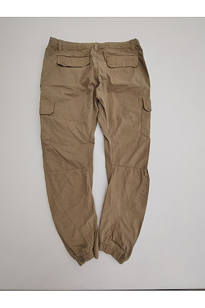 URBAN CLASSICS Pánské khaki cargo jogger kalhoty s kapsami Vel. XL | URBAN CLASSICS | obrázek 5