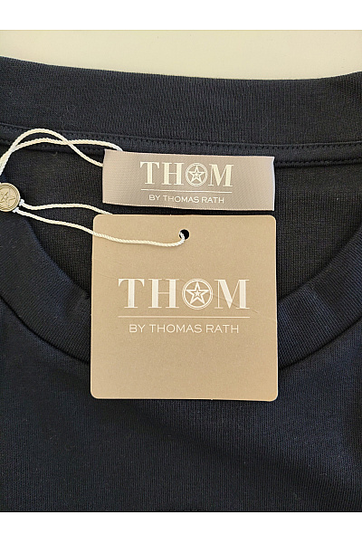 THOM By Thomas Rath Dámská bavlněná mikina s výšivkou crewneck Velikost DE 46 | THOM By Thomas Rath | obrázek 6