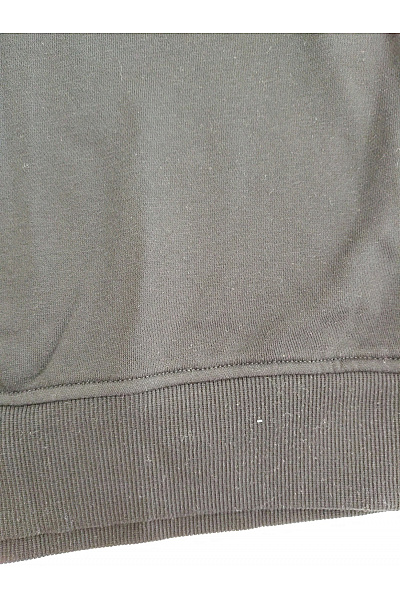 Černá bavlněná oversized mikina s kapucí Vel. 5XL | Unimoda | obrázek 2
