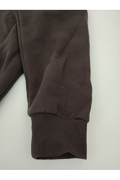 Dropsize Hnědá bavlněná oversized mikina s kapucí a výšivkou ptáků streetwear Velikost XL | Dropsize | obrázek 2