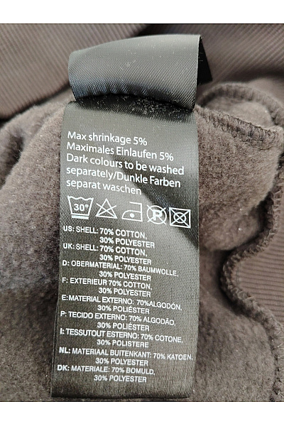 Dropsize Hnědá bavlněná oversized mikina s kapucí a výšivkou ptáků streetwear Velikost XL | Dropsize | obrázek 6