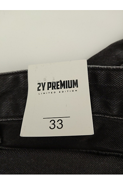 2Y PREMIUM Dámské černé džíny s vysokým pasem a dírami na kolenou Velikost 33 | 2Y PREMIUM | obrázek 4