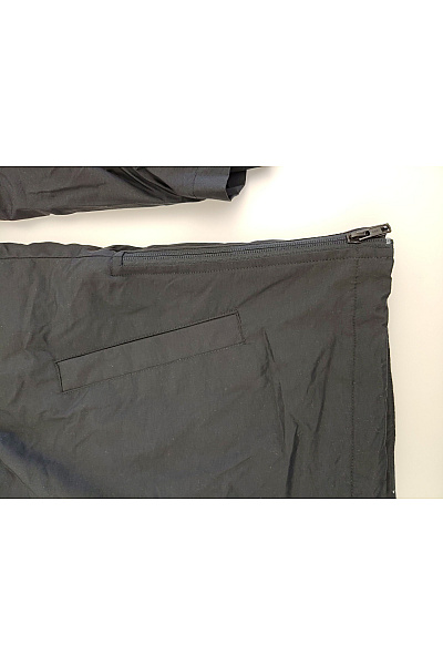 URBAN CLASSICS Černá pánská zimní bunda anorak přes hlavu s kapucí Velikost M | URBAN CLASSICS | obrázek 2
