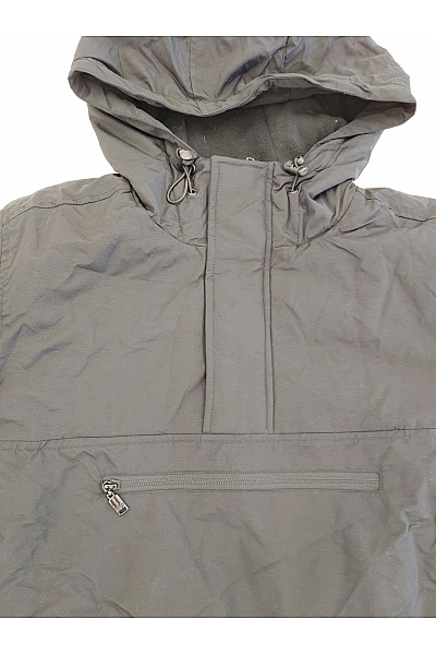 URBAN CLASSICS Černá pánská zimní bunda anorak přes hlavu s kapucí Velikost M | URBAN CLASSICS | obrázek 3