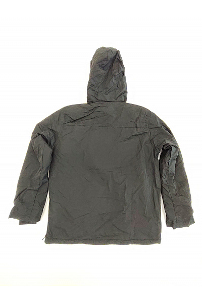 URBAN CLASSICS Černá pánská zimní bunda anorak přes hlavu s kapucí Velikost M | URBAN CLASSICS | obrázek 5