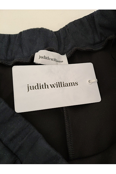 Judith Williams Černé dámské rovné kalhoty s pružným pasem Vel. DE 42 | Judith Williams | obrázek 5
