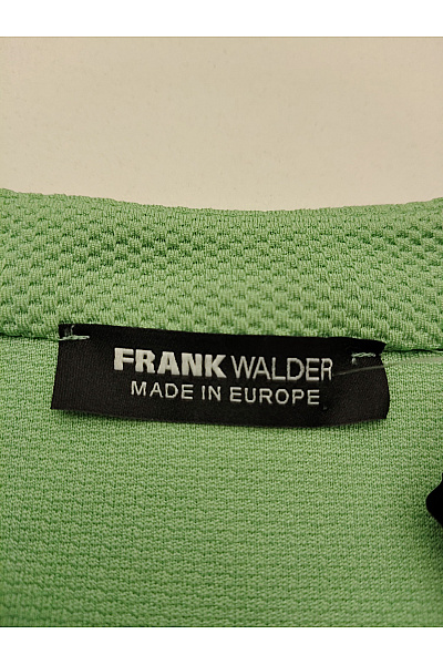 FRANK WALDER Zelená sportovní mikina s dlouhým rukávem bez potisku Vel. DE 40 | FRANK WALDER | obrázek 7