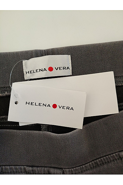 HELENA VERA Dámské bavlněné kalhoty s kapsami pružným pasem Velikost DE 40 | HELENA VERA | obrázek 9