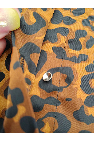 Jana Ina Dámská košile s dlouhým rukávem leopardí vzor Velikost DE 40 | Jana Ina | obrázek 10